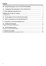 Preview for 2 page of Miele G 5430 Comparison Tests