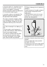 Preview for 79 page of Miele G 5690 Operating Instructions Manual