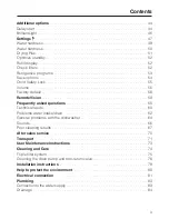 Preview for 3 page of Miele G 5910 Operating Instructions Manual