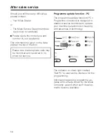 Preview for 58 page of Miele G 6 series Operating Instructions Manual