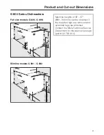 Preview for 9 page of Miele G 600 Installation Instructions Manual