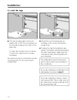 Preview for 14 page of Miele G 600 Installation Instructions Manual