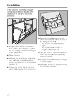 Preview for 24 page of Miele G 600 Installation Instructions Manual