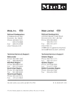 Preview for 40 page of Miele G 600 Installation Instructions Manual