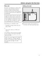 Предварительный просмотр 19 страницы Miele G 601 Operating Instructions Manual