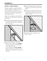 Предварительный просмотр 8 страницы Miele G 603 Installation Instructions Manual