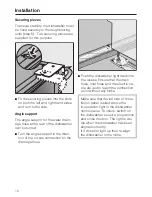 Preview for 10 page of Miele G 603 Installation Instructions Manual