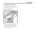 Preview for 17 page of Miele G 603 Installation Instructions Manual