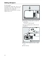 Preview for 26 page of Miele G 605 Operating Instructions Manual