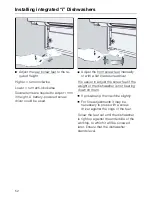 Предварительный просмотр 52 страницы Miele G 605 Operating Instructions Manual