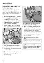 Preview for 78 page of Miele G 6060 Operating Instructions Manual