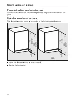 Preview for 74 page of Miele G 6100 Operating Instructions Manual