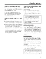 Preview for 41 page of Miele G 611 Plus Operating Instructions Manual