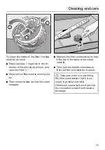 Preview for 65 page of Miele G 6260 Operating Instructions Manual