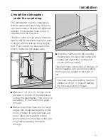 Preview for 11 page of Miele G 636 Installation Instructions Manual