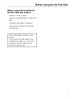 Preview for 11 page of Miele G 640 Operating Instructions Manual