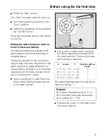 Preview for 15 page of Miele G 640 Operating Instructions Manual