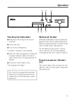 Preview for 31 page of Miele G 641 SCi Operating Instructions Manual