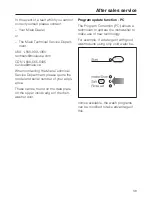 Preview for 39 page of Miele G 641 SCi Operating Instructions Manual