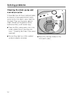 Preview for 52 page of Miele G 641 Operating Instructions Manual