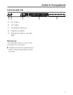 Preview for 5 page of Miele G 643 Plus Operating Instructions Manual