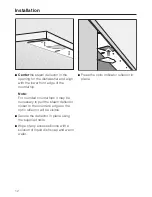 Предварительный просмотр 12 страницы Miele G 643 Installation Instructions Manual