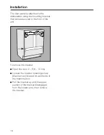 Preview for 18 page of Miele G 643 Installation Instructions Manual