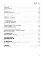 Preview for 3 page of Miele G 645 Operating Instructions Manual