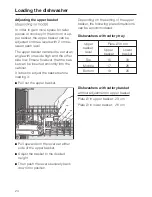 Preview for 24 page of Miele G 651 Plus Operating Instructions Manual