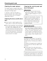 Preview for 46 page of Miele G 651 Plus Operating Instructions Manual