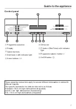 Preview for 7 page of Miele G 6510 Operating Instructions Manual