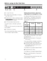 Preview for 14 page of Miele G 653-2 Plus Operating Instructions Manual