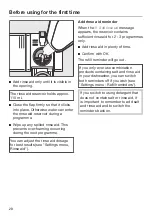 Preview for 28 page of Miele G 6570 Operating Instructions Manual