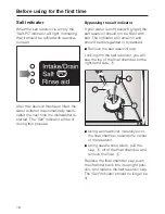 Preview for 18 page of Miele G 658 Plus Operating Instructions Manual