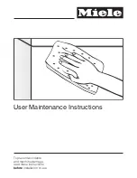 Preview for 47 page of Miele G 658 Plus Operating Instructions Manual