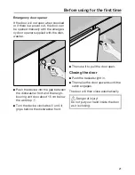 Preview for 21 page of Miele G 6582 Operating Instructions Manual