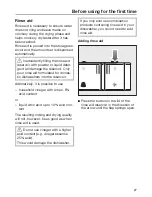 Preview for 27 page of Miele G 6582 Operating Instructions Manual