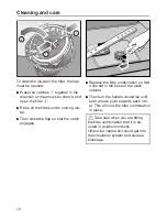 Preview for 70 page of Miele G 6582 Operating Instructions Manual