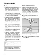 Preview for 92 page of Miele G 6582 Operating Instructions Manual