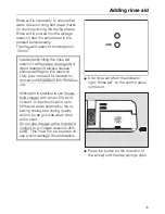 Preview for 15 page of Miele G 660 Operating Instructions Manual