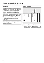 Предварительный просмотр 26 страницы Miele G 6740 Operating Instructions Manual