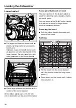 Предварительный просмотр 38 страницы Miele G 6740 Operating Instructions Manual