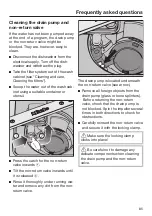 Предварительный просмотр 85 страницы Miele G 6740 Operating Instructions Manual