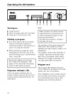 Preview for 32 page of Miele G 680 Operating Instructions Manual