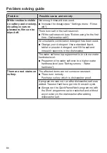 Preview for 86 page of Miele G 6892 Operating Instructions Manual