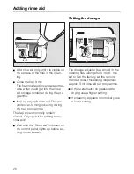 Предварительный просмотр 20 страницы Miele G 690 Operating Instructions Manual