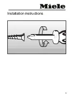 Предварительный просмотр 59 страницы Miele G 690 Operating Instructions Manual