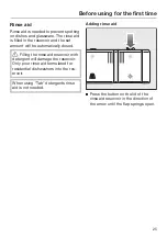 Предварительный просмотр 25 страницы Miele G 6910 Operating Instructions Manual