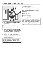 Предварительный просмотр 26 страницы Miele G 6910 Operating Instructions Manual