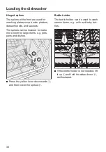 Предварительный просмотр 38 страницы Miele G 6910 Operating Instructions Manual